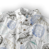 Sea Shells Animal Pattern Hawaii Shirt, Turtle Hawaiian Shirt for Men Women - The Palmix